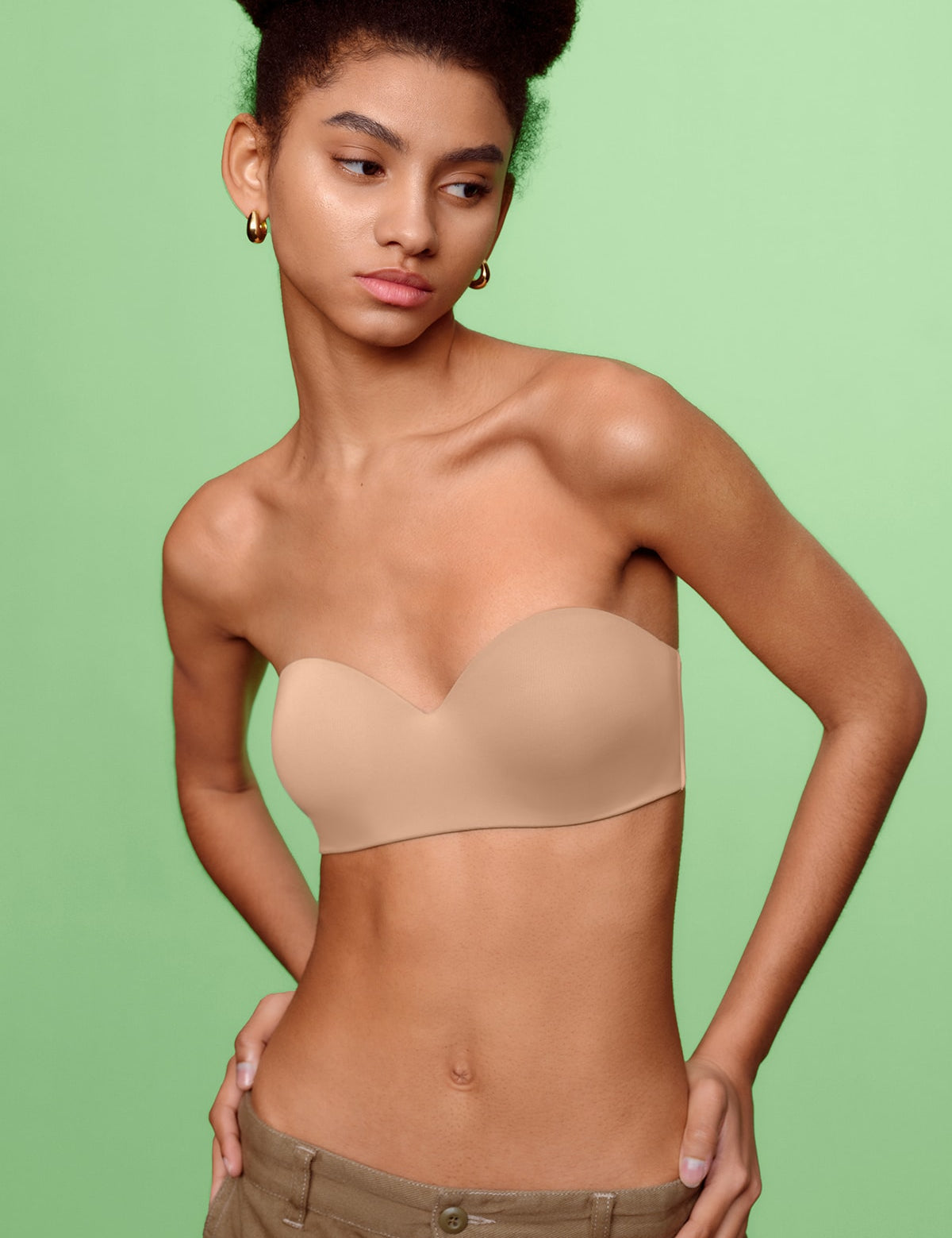 Smooth underwired Strapless Bra