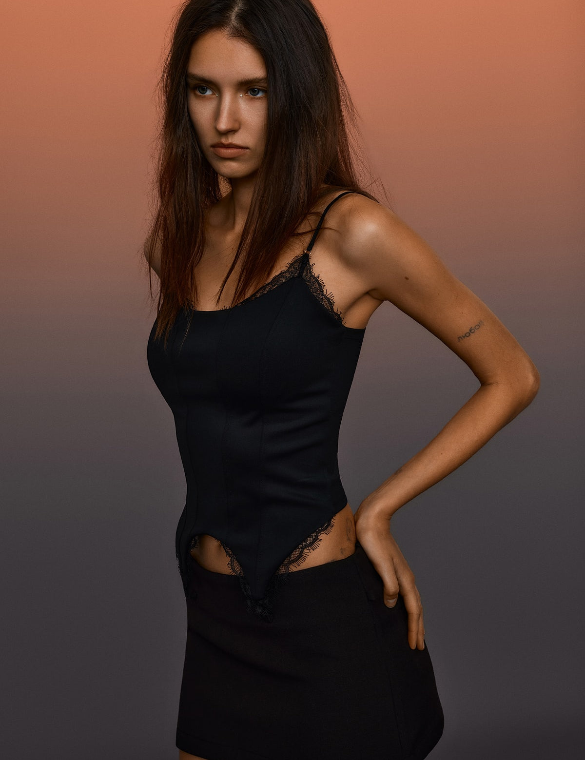 Lash Lace Thin Strap Camisole