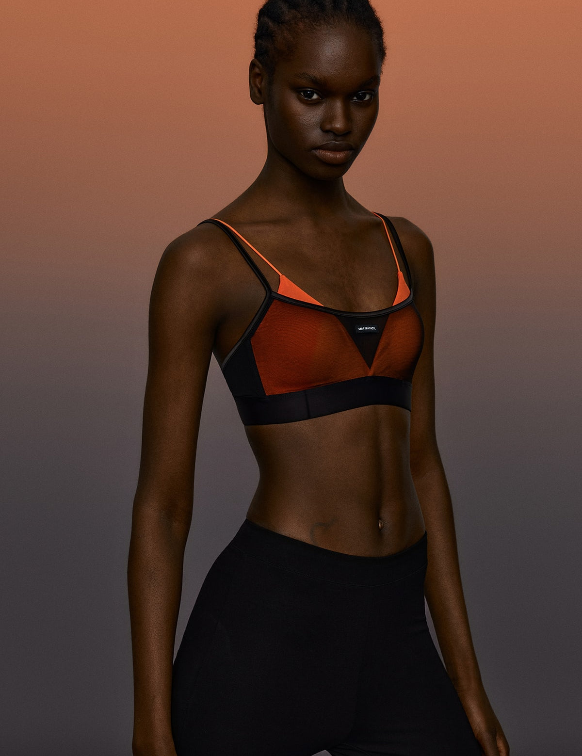 Sports Quick-Dry Triangle Cup Bra